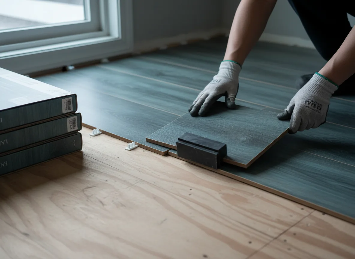Luxury Vinyl Plank Installation company in Damon, TX